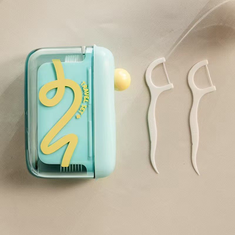 🦷 Just Press & Pop – Dentist-Approved Automatic Floss Dispenser, Hygienic & Mess-Free. 50% Off. UK Stock