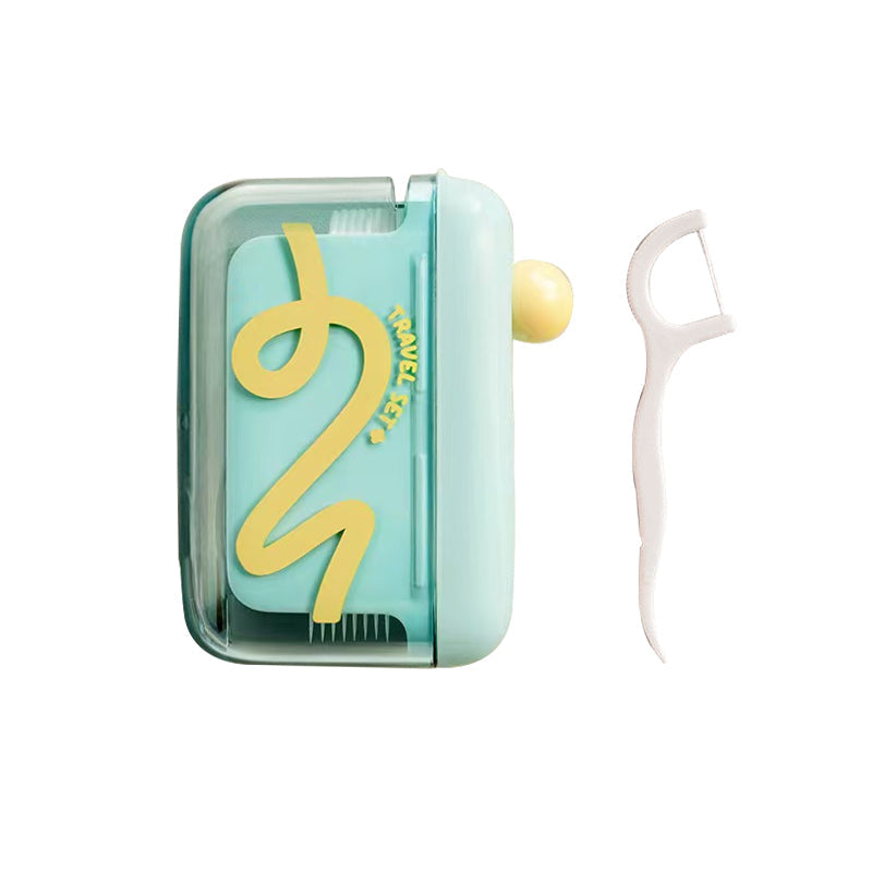 🦷 Just Press & Pop – Dentist-Approved Automatic Floss Dispenser, Hygienic & Mess-Free. 50% Off. UK Stock