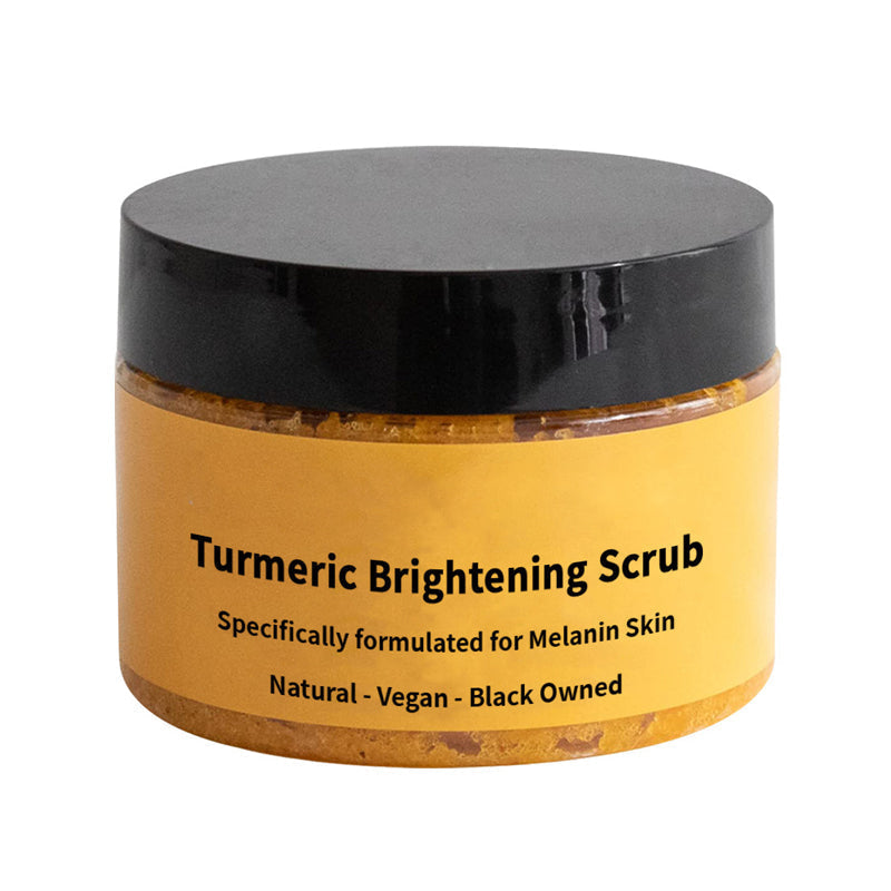 🛁50% OFF🧴 Turmeric Brightening Body Scrub | Natural Sea Salt Exfoliation · Nourishing Jojoba Oil · Fades Dullness · For Face and Body