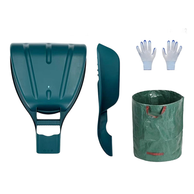 Large Leaf Scoop Hand Rake for Garden Cleanup