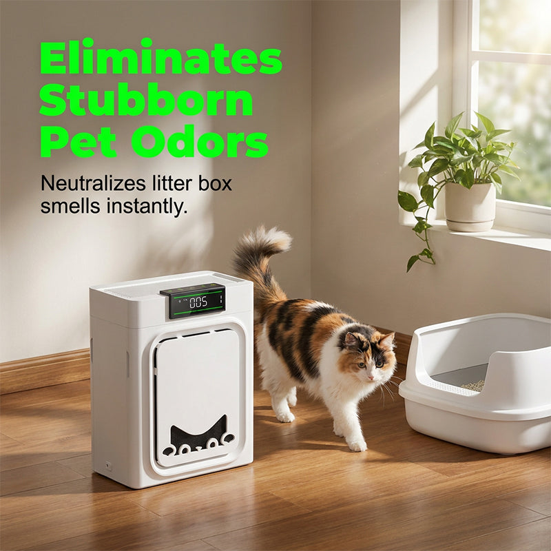 🐾 49% OFF NOW! 🌬️ Pet Air Purifier with Washable Filter – Captures dander, hair & odors – Quiet operation, compact – perfect for homes with dogs or cats 🐕