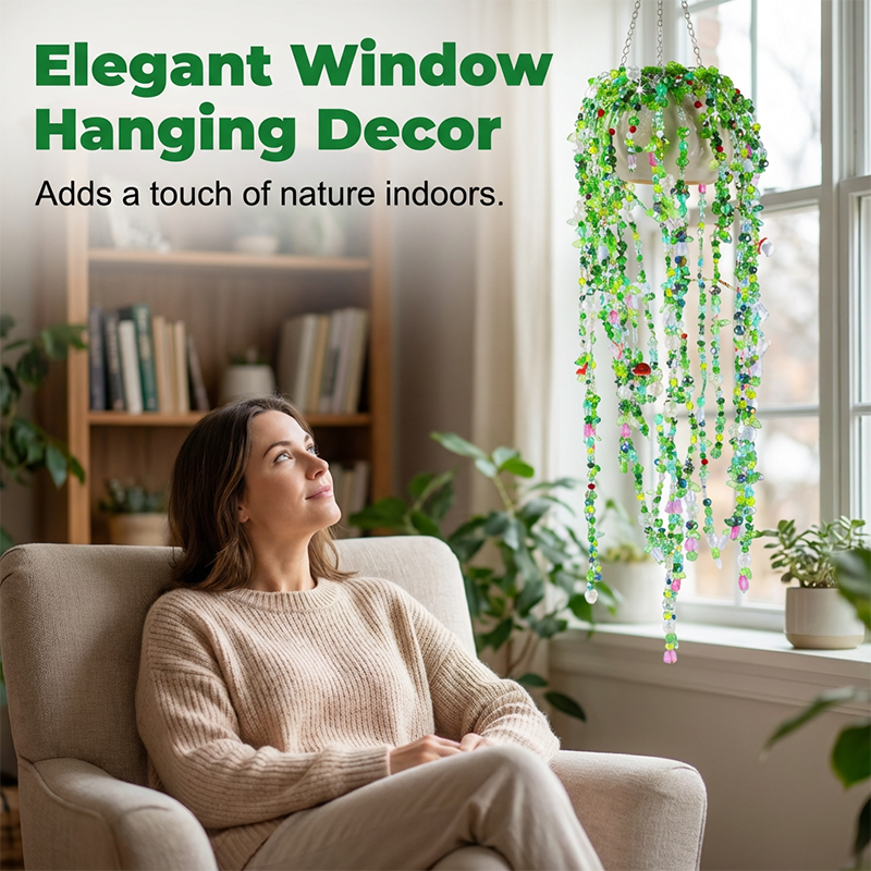 Sparkling Beaded Suncatcher Plant