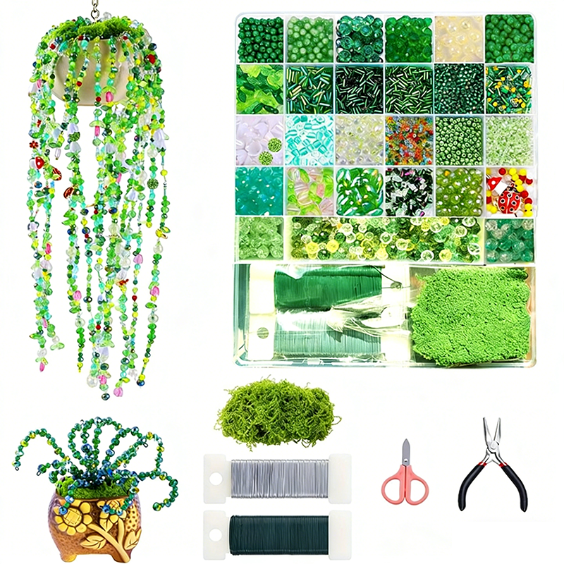 Sparkling Beaded Suncatcher Plant