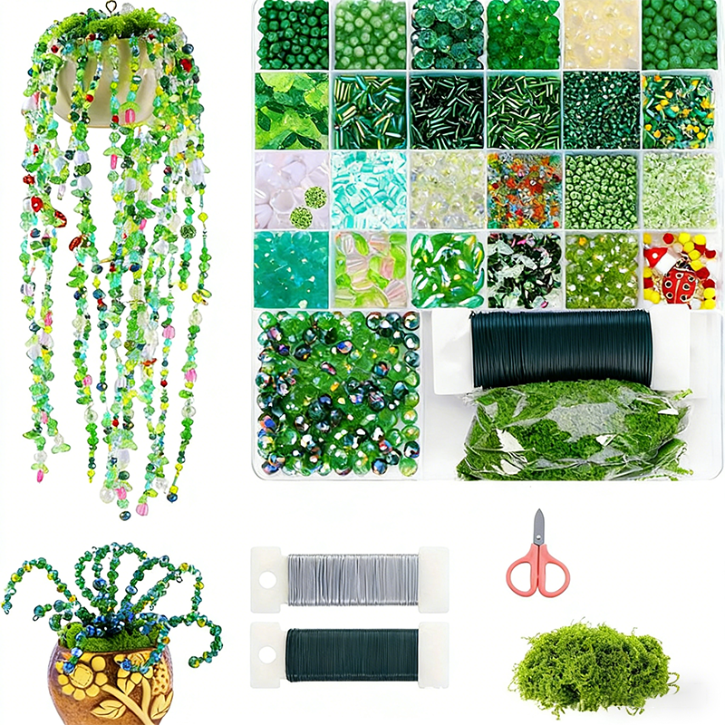 Sparkling Beaded Suncatcher Plant