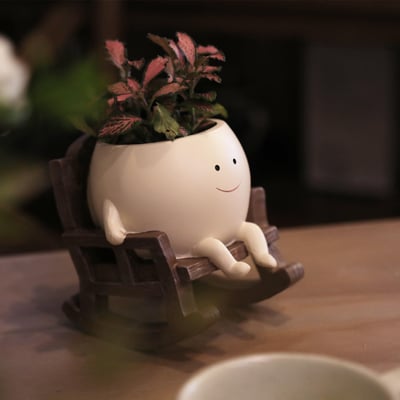 🔥BUY 2 GET 10% OFF💝Smiley Face Planter Pot