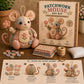 Handcrafted Vintage Mouse Plush Sewing Kit