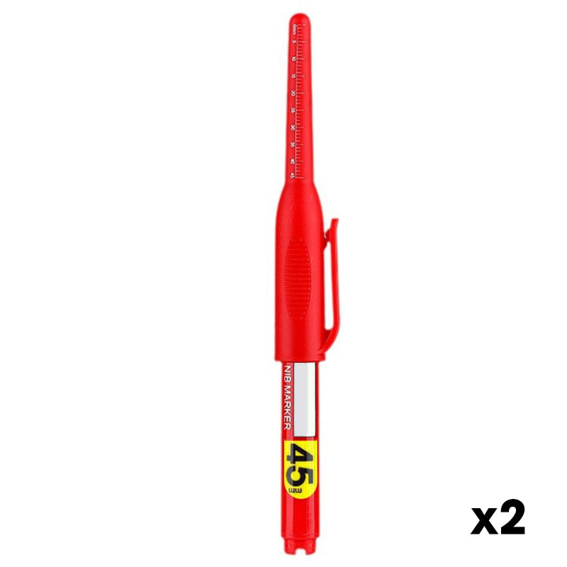 ⏰Deep Hole Marker with 45mm Long Nib