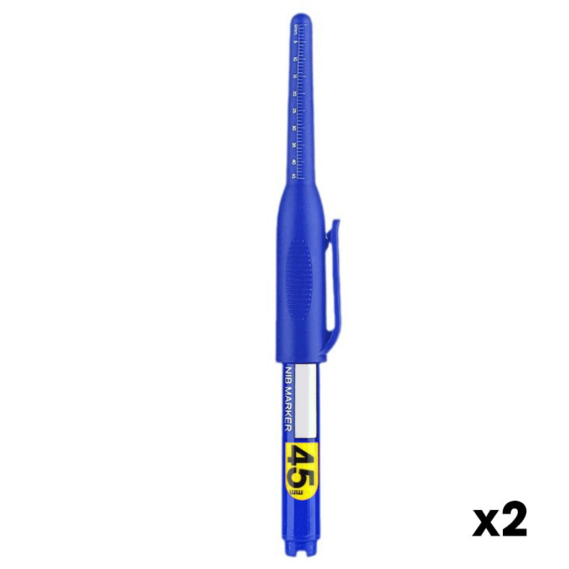 ⏰Deep Hole Marker with 45mm Long Nib