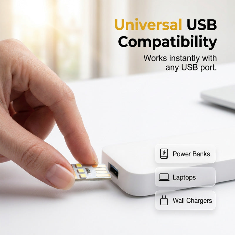 Mini Portable USB LED Night Light