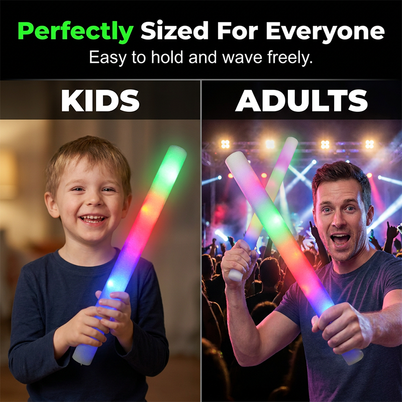 Bright LED Foam Glow Stick