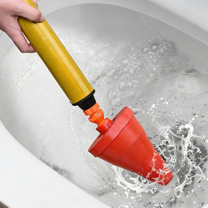 High-Pressure Air Plunger for Toilets