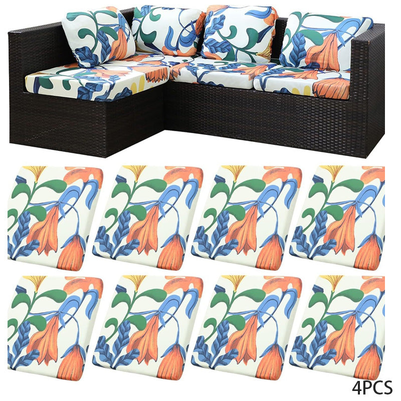 Patio Sofa Cushion Cover – Stretch, Water-Resistant ✨