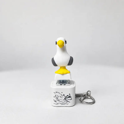 Stress Relief Sound Button Rechargeable Keychain
