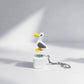 Stress Relief Sound Button Rechargeable Keychain
