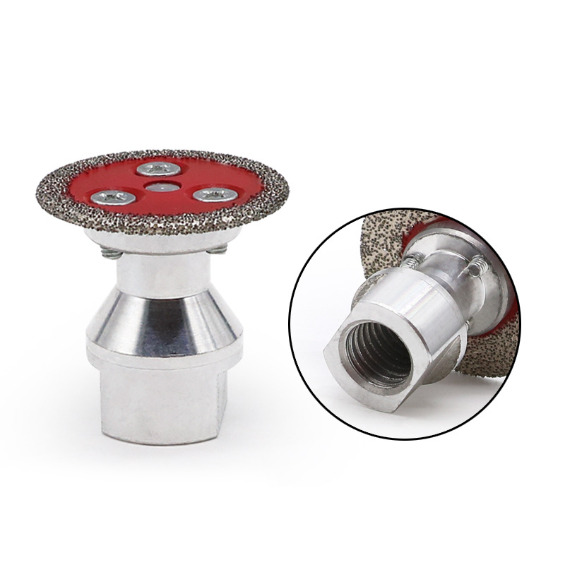 📢📢50% OFF !! ⏰Vacuum Brazed Diamond Chamfering Wheel with Flange