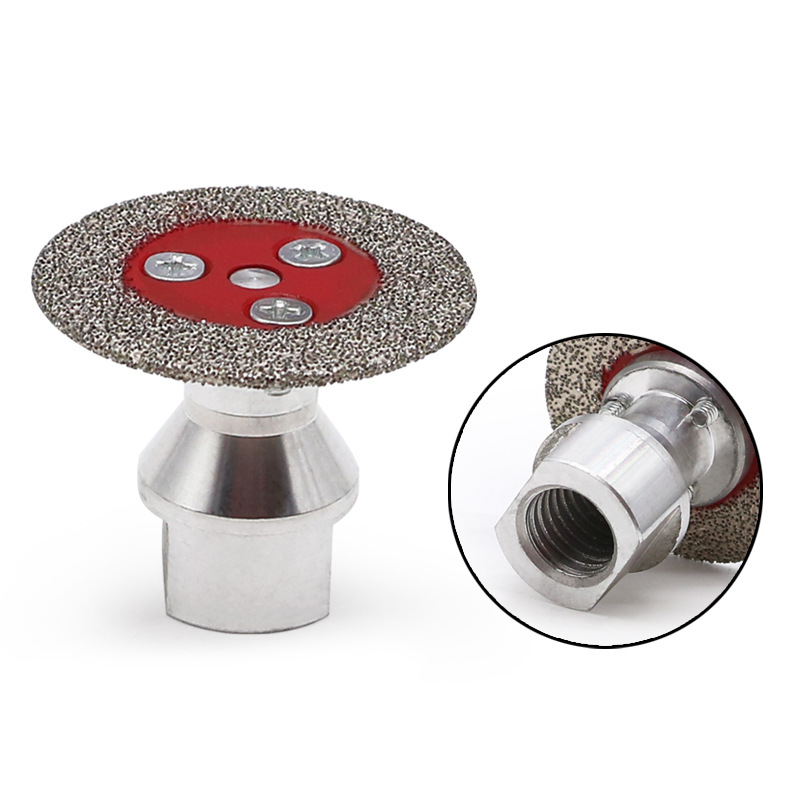 📢📢50% OFF !! ⏰Vacuum Brazed Diamond Chamfering Wheel with Flange