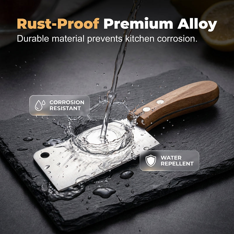 Stainless Steel Mini Fruit Kitchen Cleaver Knife