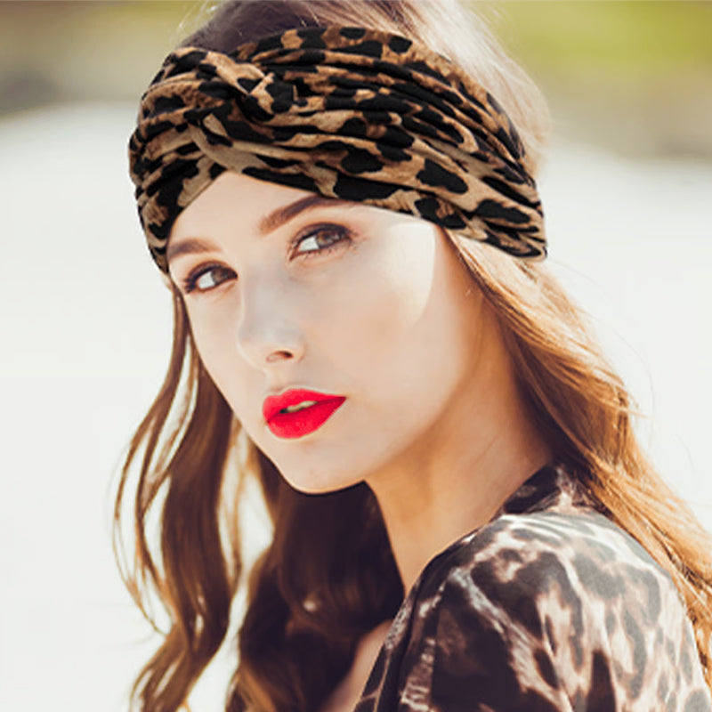 Twist-Front Wide Headband for Women