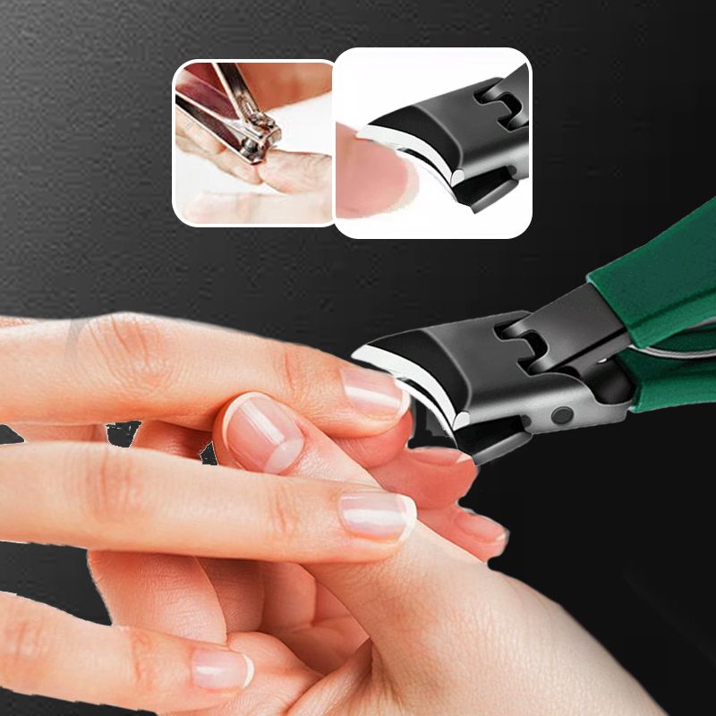 ✂️🦶 Wide-jaw nail clippers – sharp, anti-splash, ergonomic & rust-proof! 🌟 Buy 2 get 8% off!