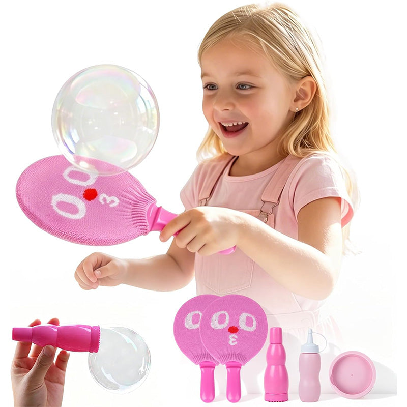 Interactive Bubble Ball Racket Toy for Kids