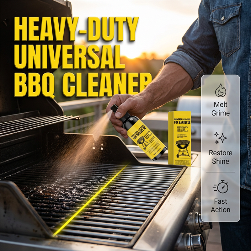 Universal BBQ Cleaner for Greasy Grills