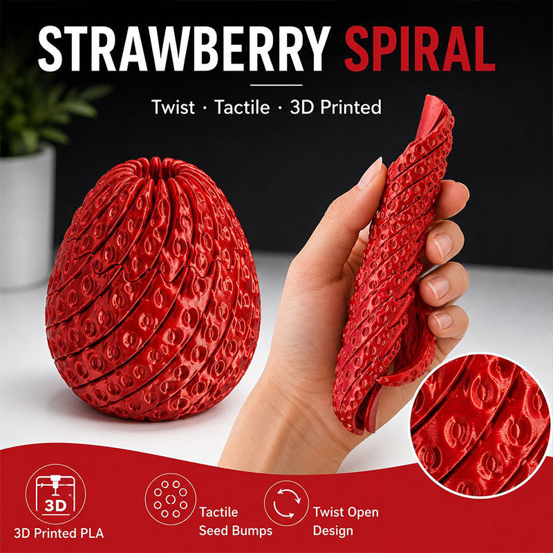 Stress Relief Strawberry Fidget Toy