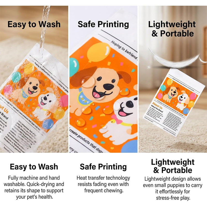 Durable Newspaper Dog Chew Toy