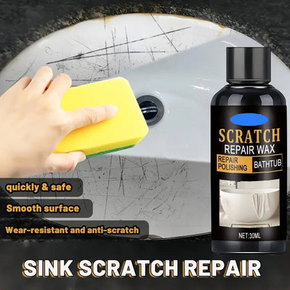 Bathroom Scratch Repair Wax with Sponge