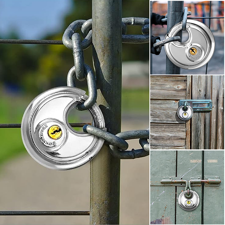 🔥While Supplies Last 49% OFF!🎉 Round Pie Lock Round Padlock
