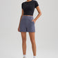 Women's High Waist Gym Fitness Shorts