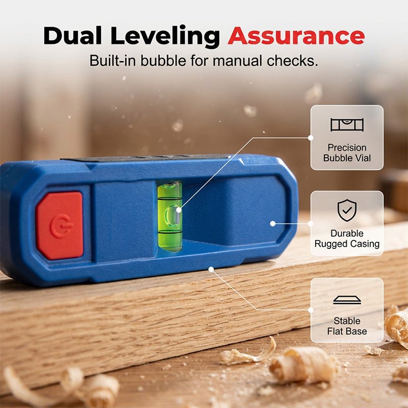 3-in-1 Magnetic Laser Level & Stud Finder