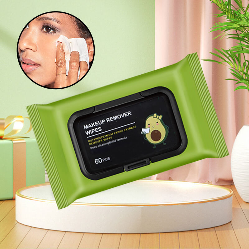 [perfect gift] Avocado Oil Eye Makeup Remover Wipes