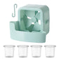 Portable Hanging Fan Cooling Attachment with Ice Cups