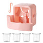 Portable Hanging Fan Cooling Attachment with Ice Cups