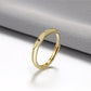 Minimalist Initial Ring for Everyday Elegance