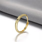 Minimalist Initial Ring for Everyday Elegance
