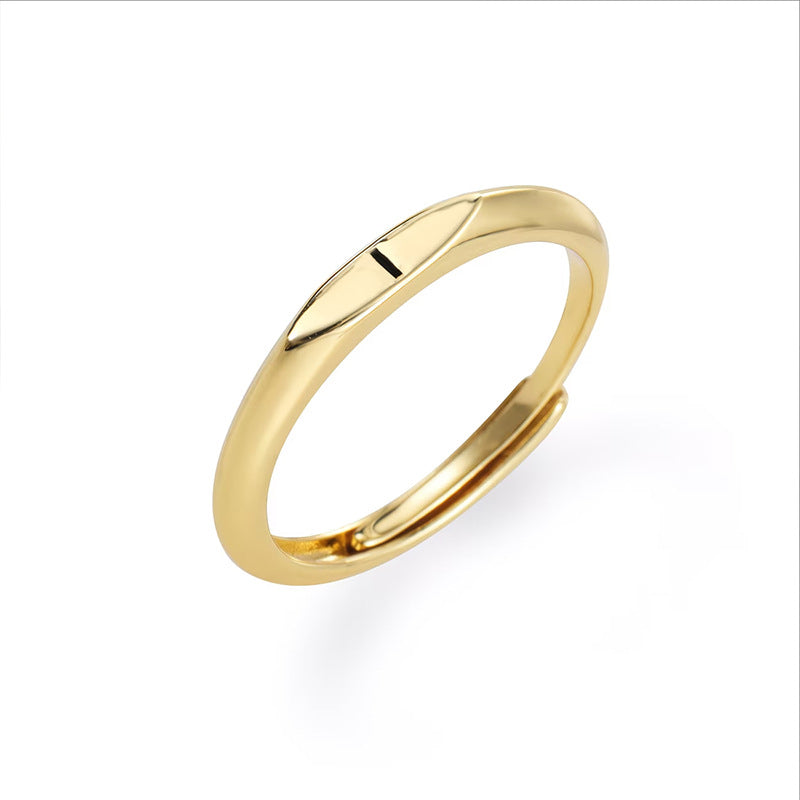 Minimalist Initial Ring for Everyday Elegance