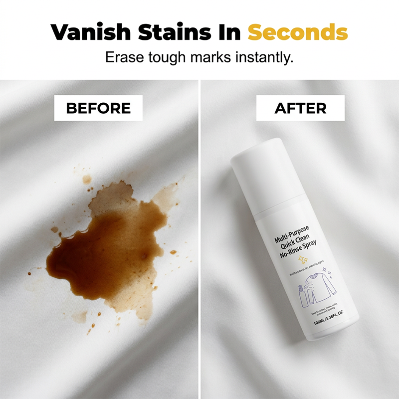 🔥Multi-Purpose Quick Clean No-Rinse Spray