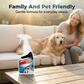 Patio Cushion Cleaner Spray for Deep Stain Removal and Fabric Refreshing