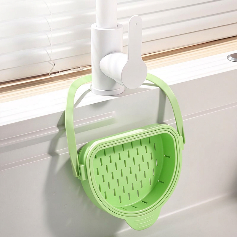 Hanging Foldable Kitchen Sink Drain Basket