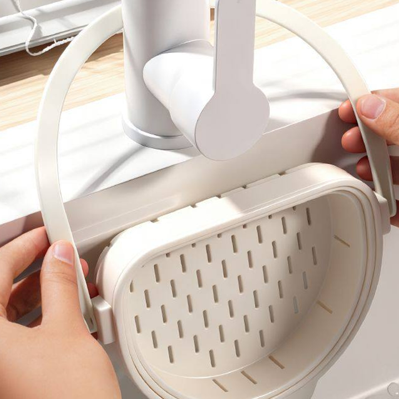 Hanging Foldable Kitchen Sink Drain Basket