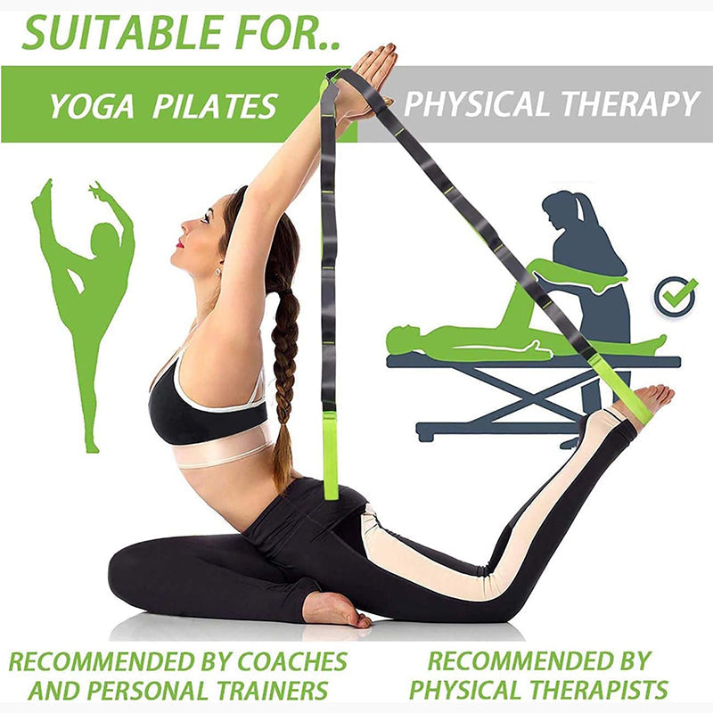 Multi-Loop Yoga Strap with Door Anchor