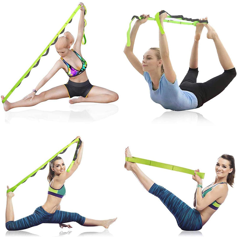 Multi-Loop Yoga Strap with Door Anchor