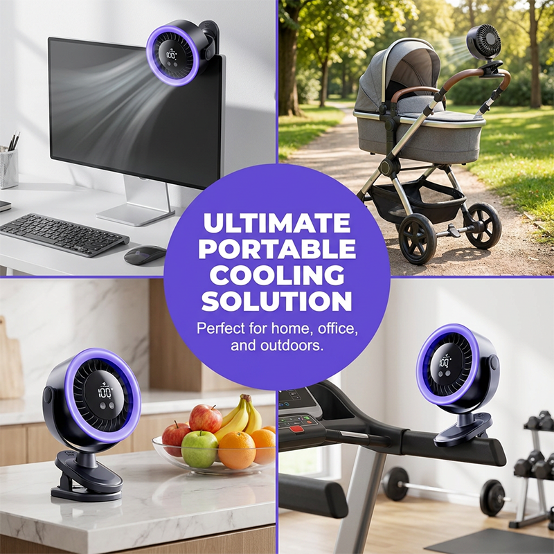 ❄️USB Powered Wall-Mountable Small Personal Fan