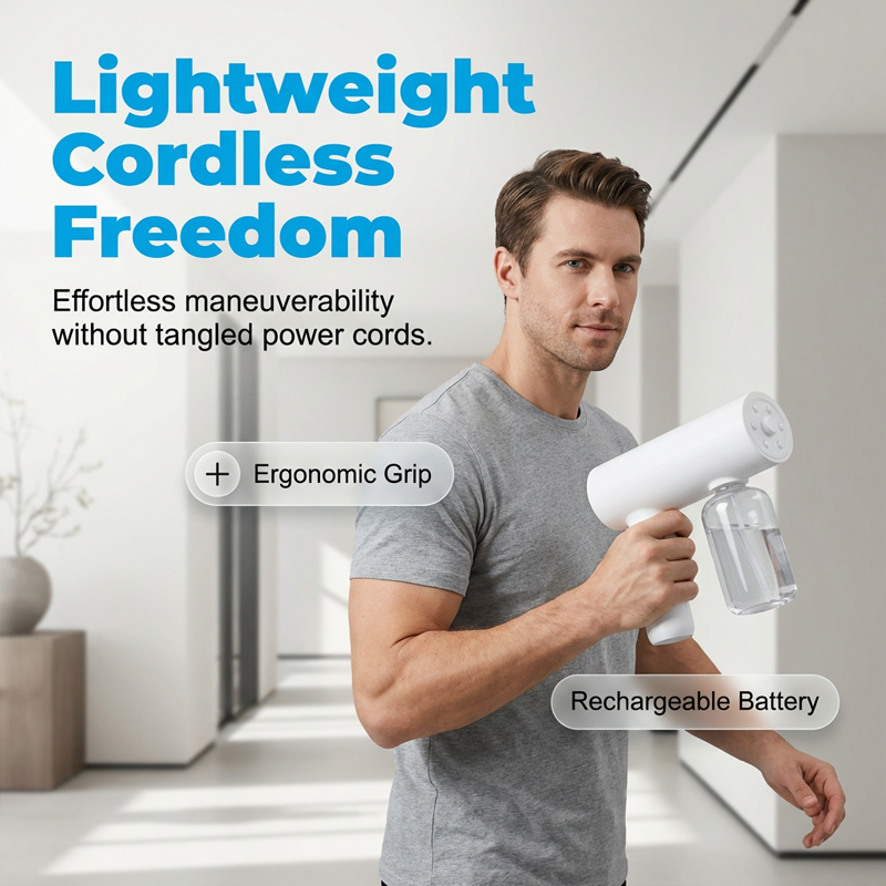 Cordless Nano Atomizer Disinfectant Sprayer Gun