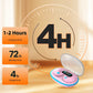 Invisible Wireless Sleep Earbuds Set with Smart Noise Cancellation