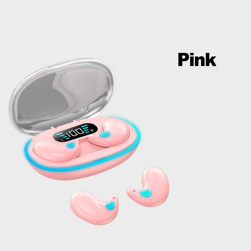 Invisible Wireless Sleep Earbuds Set with Smart Noise Cancellation
