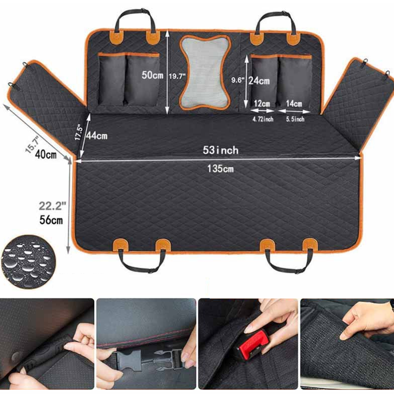 📢📢40% OFF !! ⏰Waterproof Car Back Seat Cover for Dog
