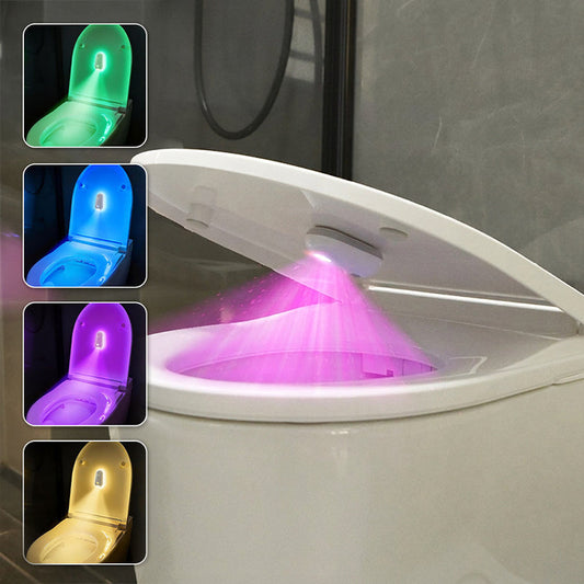 Motion-Sensing Rechargeable Toilet Night Light