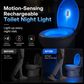 Motion-Sensing Rechargeable Toilet Night Light